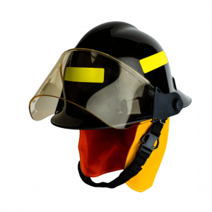 CASCO PHENIX FIRST DUE PHE004D NFPA AMARILLO VISOR FRONTAL 3