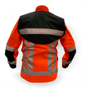CHAQUETA RESCATE VIAL VISIONER naranjo 2
