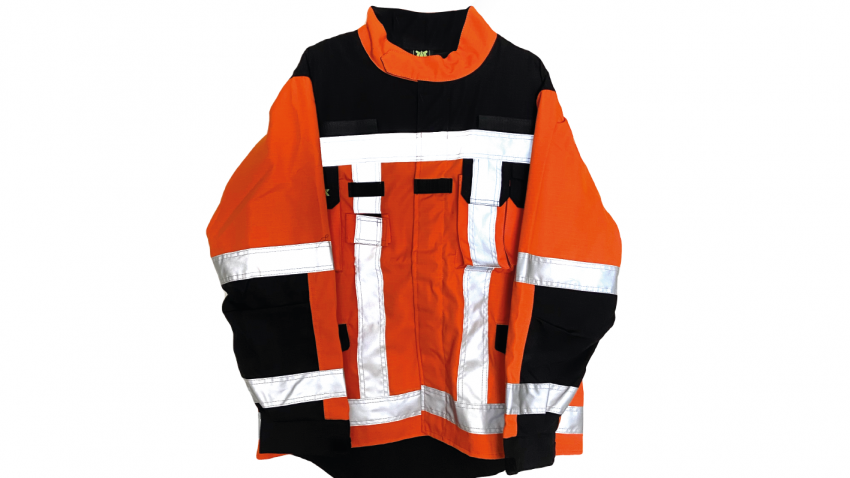 CHAQUETA RESCATE VIAL VITRIOLEN RIPSTOP NARANJO 1_EC