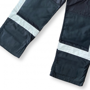 PANTALON DE RESCATE VITRIOLEN RIPSTOP NEGRO CINTA PLATA 2_Mesa de trabajo 1